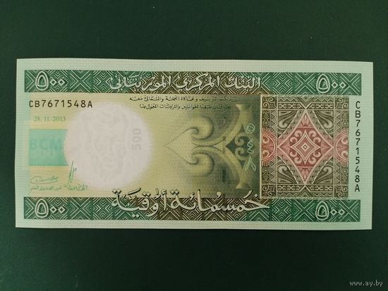 500 угий Мавритания.