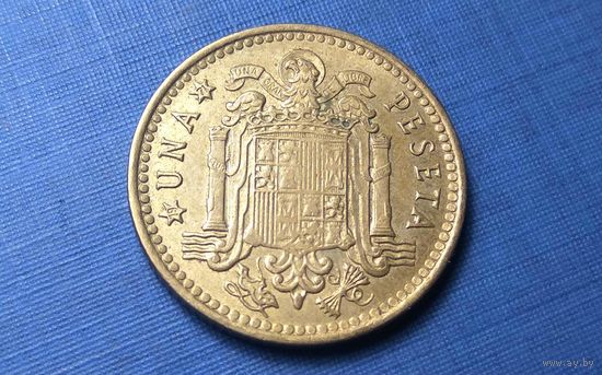 1 песета 1966 (71). Испания.