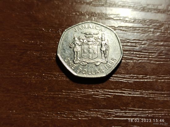 Ямайка 1 доллар 1995