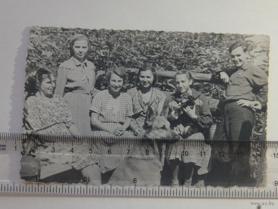 Фото на память Друскеники 1956