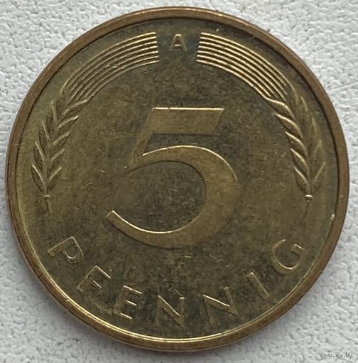 Германия 5 пфеннигов 1995 г. A
