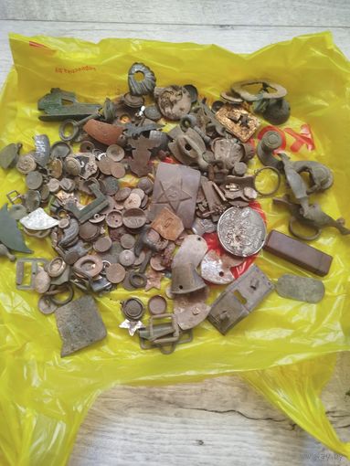 Большой лот старинного барахла,с рубля