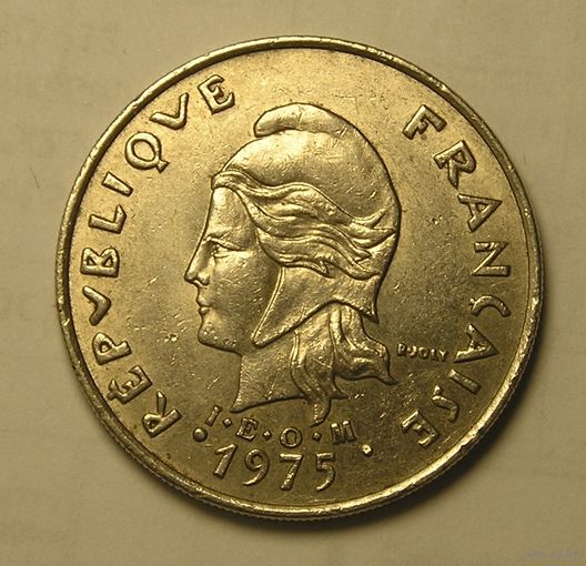 Франц. Полинезия 20 Фр. 1975