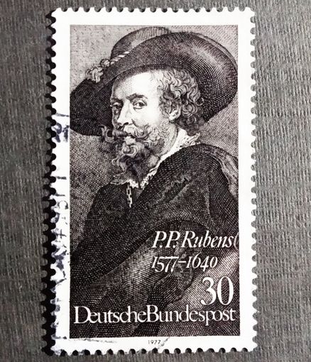 Марка Германия 1977 год Рубенс