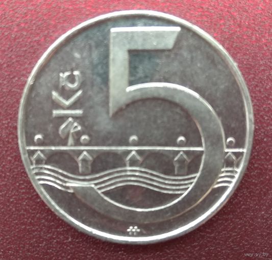 Чехия.5 крон. 2008 год