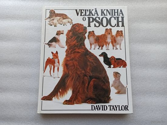 Цена снижена! Velka kniha o psoch. Большая книга о собаках. Дэвид Тейлор. Cловацкий язык. 1994 год. The Ultimate Dog Book: Taylor, David.