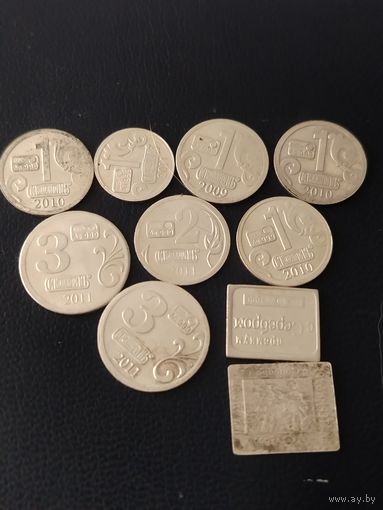 Монеты серебро 999пр