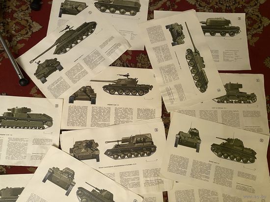 Плакаты СССР.Танки