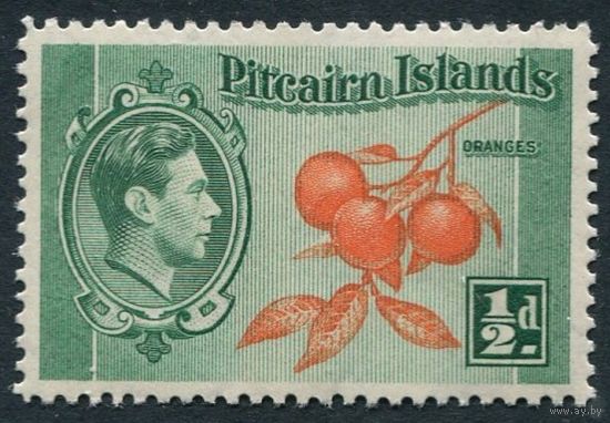 Питкерн 1940 ** Апельсины, марка из серии (SG 1)