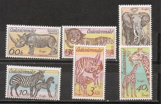 ФФ1 Чехословакия 1976 Фауна