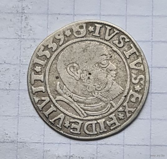 Грош 1539 год