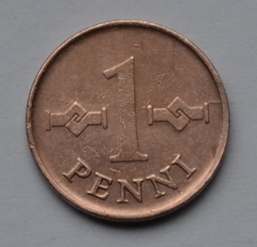 Финляндия, 1 пенни 1963 г.