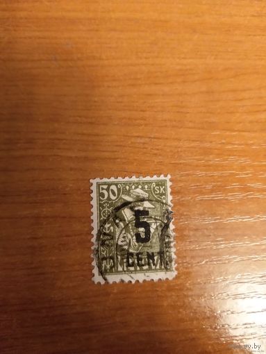 1922 Литва Мих 162 жнец (2-2)