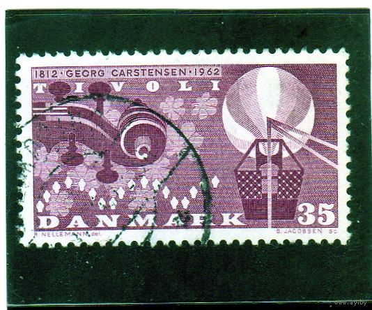 Дания.Ми-407. Георг Карстенсен. Скрипка.1962.