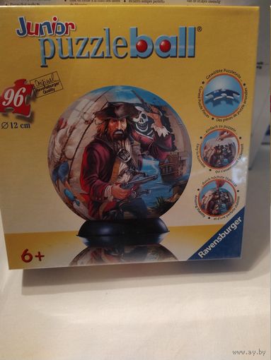 Паззлы шары Ravensburger Пираты-96 элементов+Друзья-60 элементов одним лотом