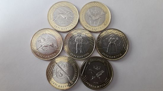 Вся серия "Сокровища степи" (2020 г.). Республика Казахстан. Внимательно читайте объявление.