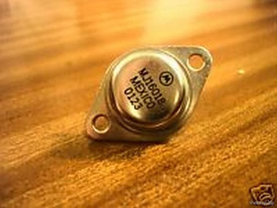 Транзистор MJ16018 высокомощный биполярный низкочастотный n-p-n (Iк 10A, Uкэ 800В, Uкб 1500В,Pc,max 175W)