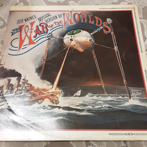 JEFF WAYNE - 1978 - JEFF WAYNE'S MUSICAL VERSION OF THE WAR OF THE WORLDS (EUROPE) 2LP