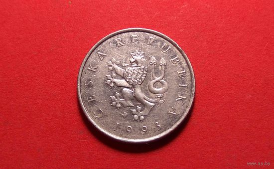 1 крона 1993. Чехия.