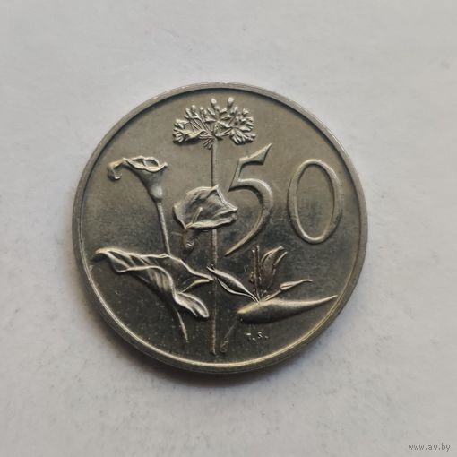 ЮАР 50 центов 1975 г.