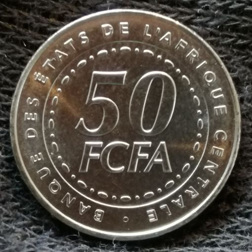 Центральная Африка (BEAC) 50 франков, 2020 г., KM# 21