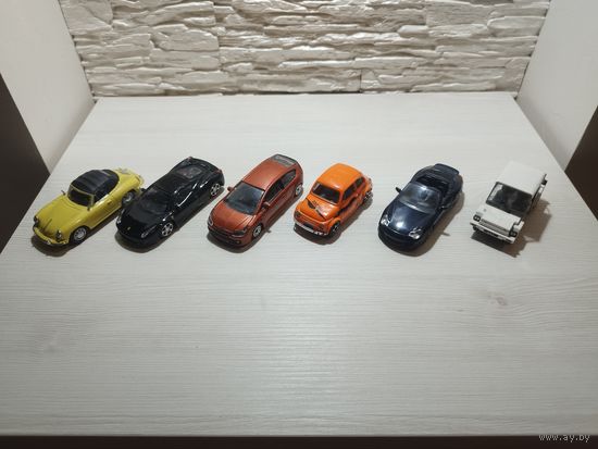 Лот из 6 моделей