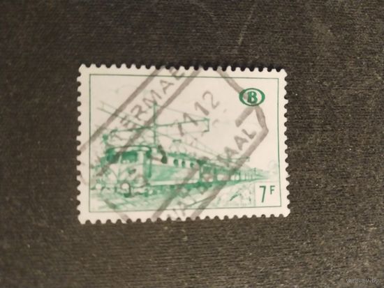 Бельгия  1968    ж/д марка