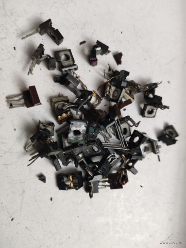 Транзисторы 36шт всё жёлтые