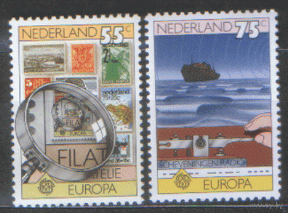 НИД. М. 1140/41. 1979. Марка на марке. Флот. ЧиСт.