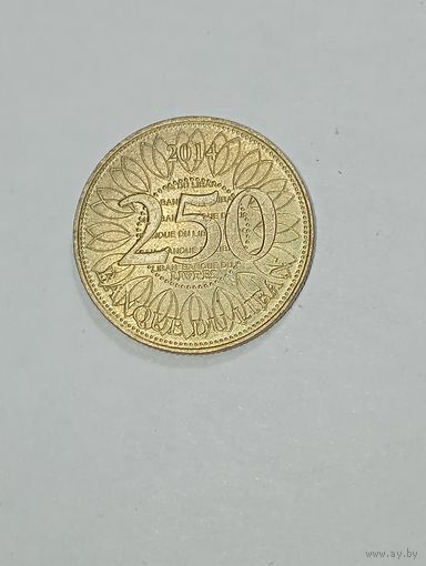 Ливан 250 ливров 2014 года .