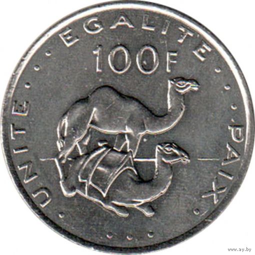 Джибути 100 франков 2013 UNC