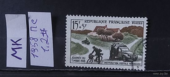 ФРАНЦИЯ 1958г. Полная серия. Гаш.