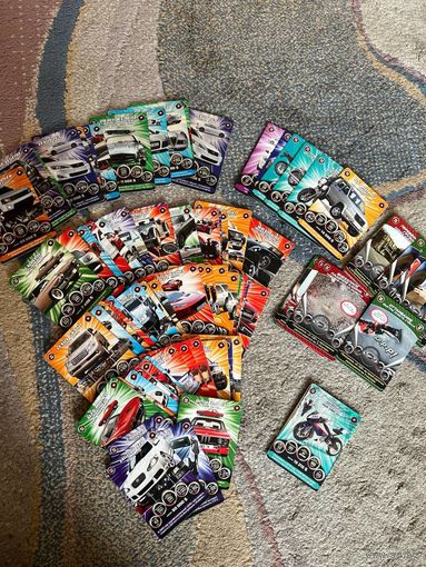 95 карточек супергонки