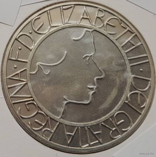 Великобритания 5 фунтов 2003 года 50 лет Коронации.