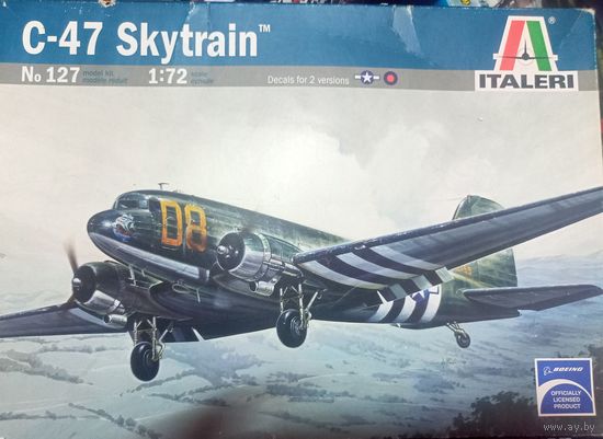 Модель самолёта C-47 Skytrain, Italeri, 1/72