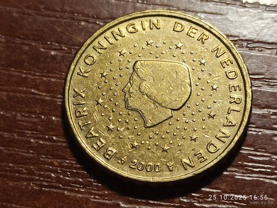 Нидерланды 10 евроцентов 2000