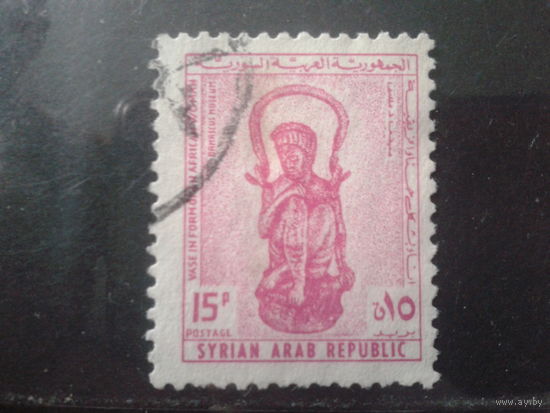 Сирия 1967 Бронзовая ваза, экспонат музея